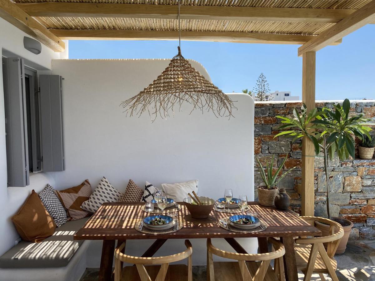 Villa Ypsilon Naxos - Luxury Holiday House With Amazing Sea View & Private Pool Айя-Анна Экстерьер фото